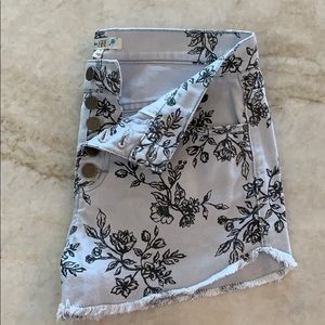 High Waist Love Fire Shorts